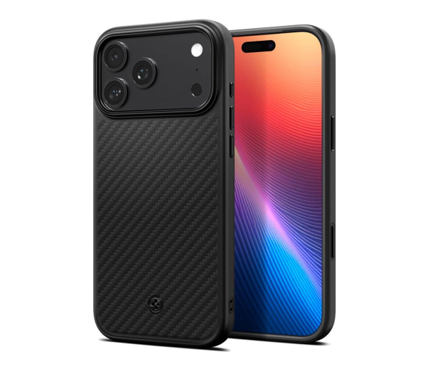 SPIGEN Enzo Aramid ”T” Mag Magsafe do Iphone 17 Pro Max Black 8800283310351 - 1359816 - zdjęcie